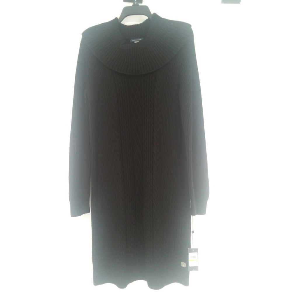 Tommy Hilfiger Black Sweater Dress Size Medium